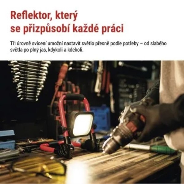 Фото - Светодиодный прожектор EMOS ZS2813 20W 1650Lm 6500K Li-Ion 5000 mAг IP54